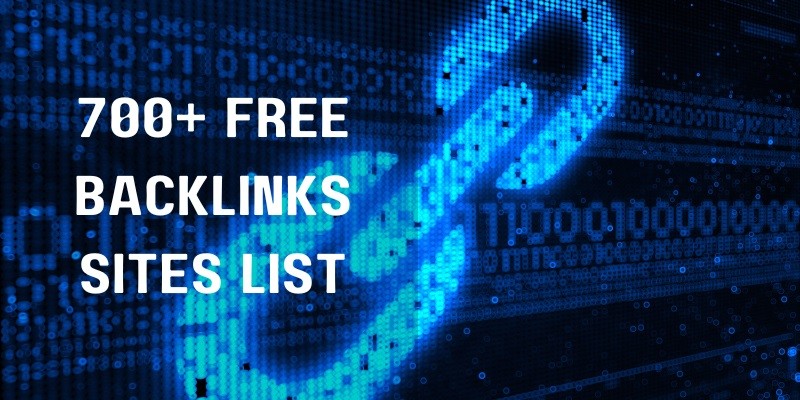 Free Backlinks Sites List