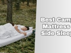 best camping mattress for side sleepers