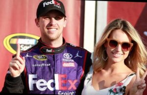 are denny hamlin and jordan fish still together