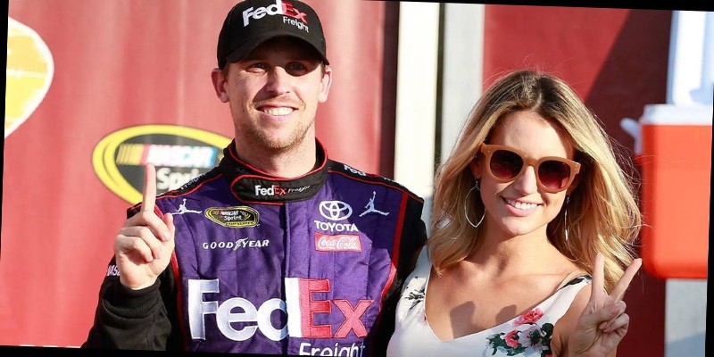 are denny hamlin and jordan fish still together