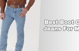 best boot cut jeans for men