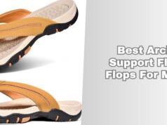 best arch support flip-flops for men