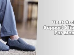 best arch support slippers for men
