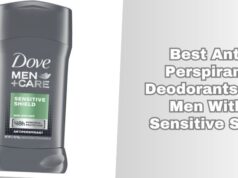 best anti perspirant deodorants for men with sensitive skin