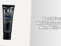 best face moisturizers for men with spf