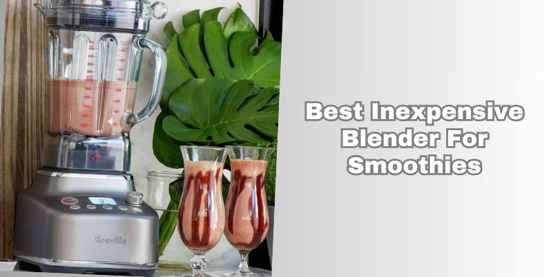 best inexpensive blender for smoothies