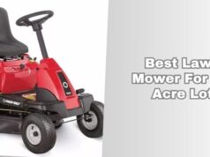 best lawn mower for 1 2 acre lot