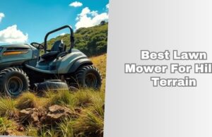 best lawn mower for hilly terrain