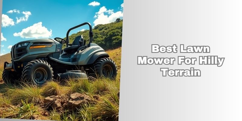 best lawn mower for hilly terrain