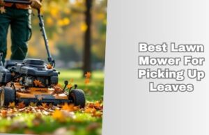 best lawn mower for picking up leaves