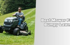 best mower for bumpy lawn